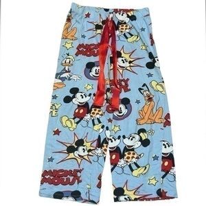 DISNEY MICKEY MOUSE DRAWSTRING PAJAMA PANTS, SIZE S (4-6)